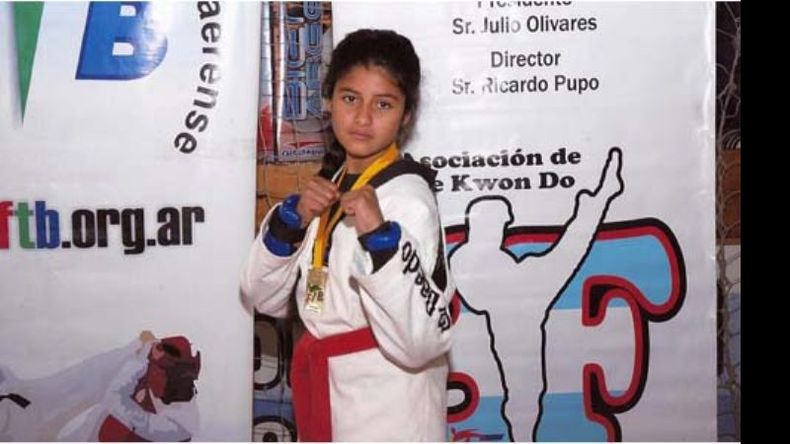 Malaquías a La Feliz. Sonia Malaquías en la categoría cinturón Rojo Hasta 46 kilos, y Rolando Romero, sacaron boleto directo a Mar del Plata en el Taekwon-do de los Juegos Deportivos Buenos Aires 2012..