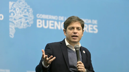 PERMISO. Kicillof envió la solicitud de endeudamiento al Senado. &nbsp;