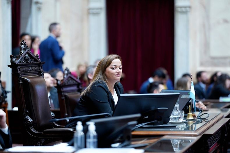 CECILIA MOREAU. Es la primera mujer en presidir la Cámara de Diputados.
