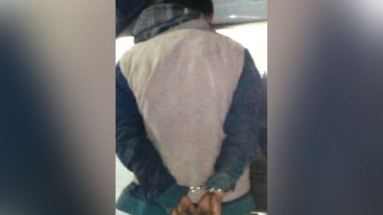 El ladrón de 21 años cuenta con importantes antecedentes por robo. Foto @juancaimpacto.
