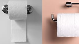 Cómo se coloca correctamente el papel higiénico, según la IA