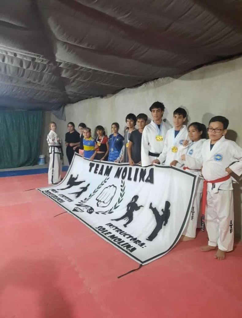 La delegación del Team Molina en Rosario.