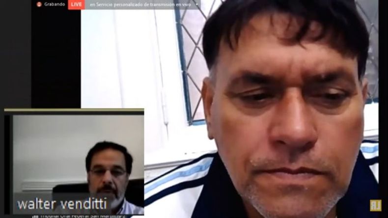 TESTIGO. Francisco Villegas declaró este lunes ante el tribunal oral Nº 2 de San Martín..