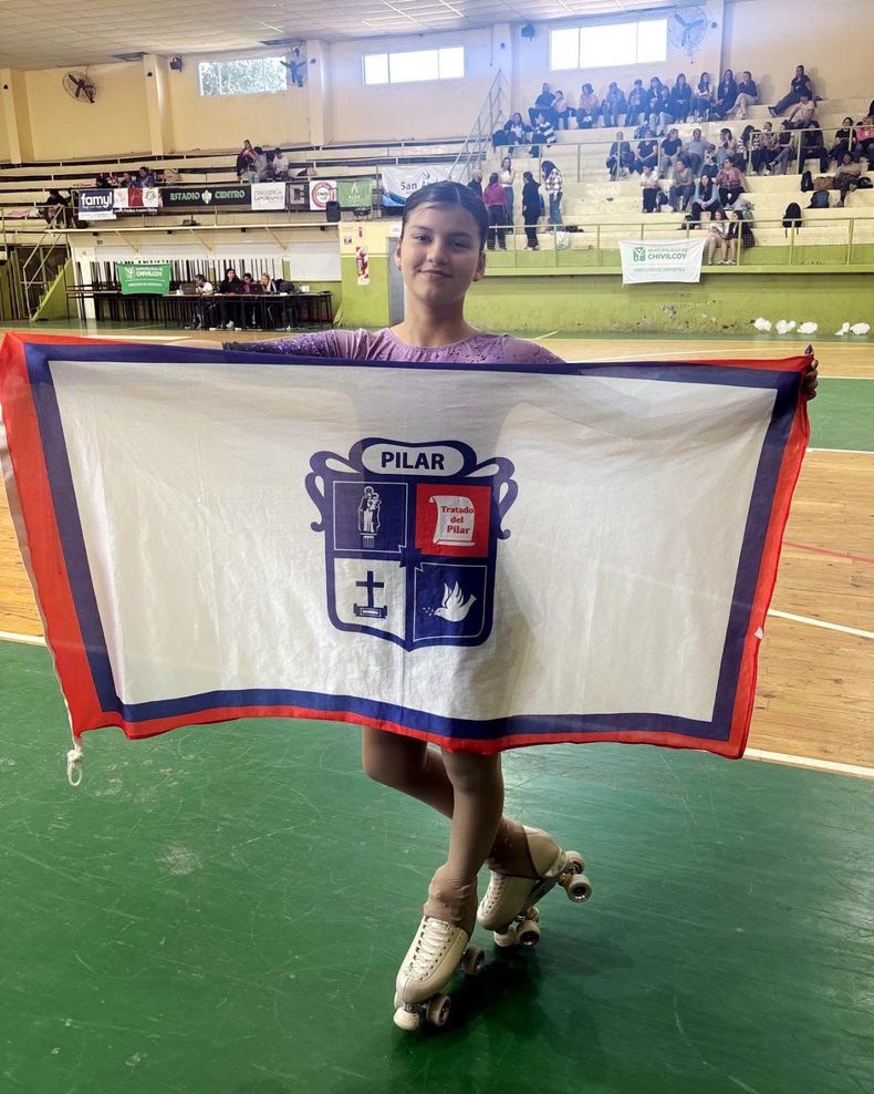 CLASIFICADA. Yamile Alison Sánchez sueña con lograr la medalla en la división Cuarta “C” Sub 16.