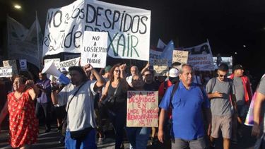 MARCHA. La protesta tuvo lugar en 197 y Panamericana con apoyo de distintas organizaciones.