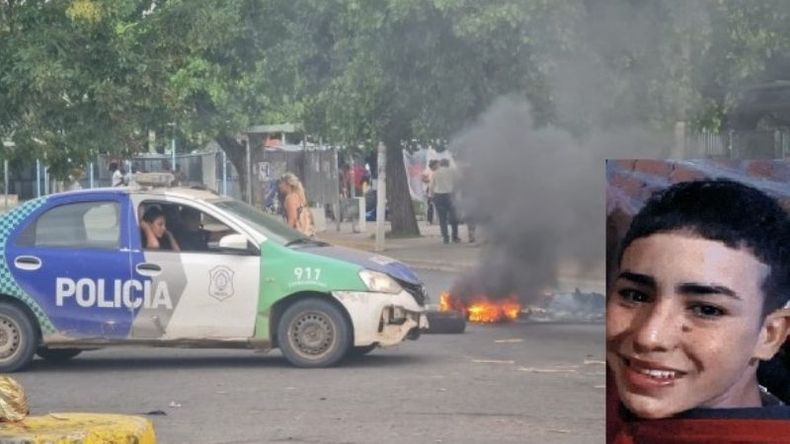 Los incidentes se produjeron este viernes (foto La Posta Noticias)..