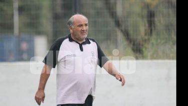 Oscar Santángelo, el último sábado en el Barraza..