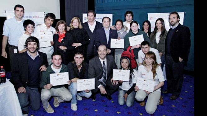 En la foto, la última promoción..
