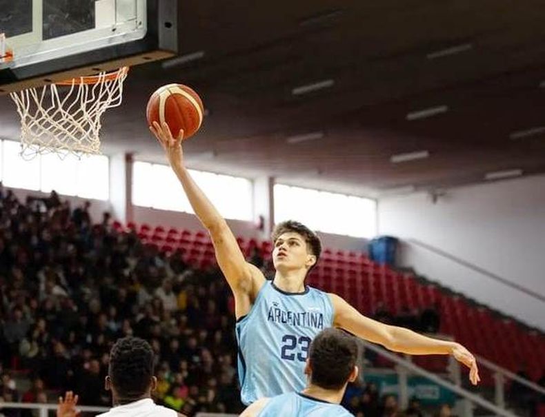 Lucas Giovannetti fue oro Panamericano y revelación mundial Sub 19 en básquet.