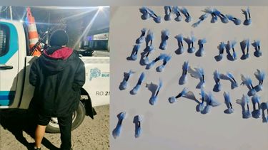El detenido tiene 28 años y fue detenido con 43 dosis de cocaína para la venta.&nbsp;