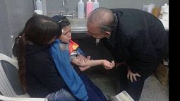 LLOREN CHICOS, LLOREN. Zúccaro, en una recorrida por el Sanguinetti..