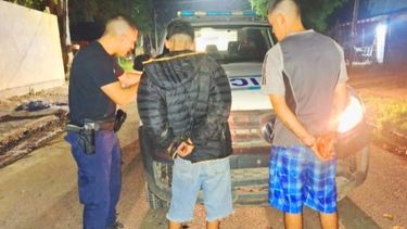 Los detenidos tienen 18 y 22 años y son hermanos entre sí.&nbsp;