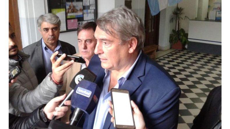 DIÁLOGO. D’Onofrio participó del encuentro acompañado por concejales massistas..