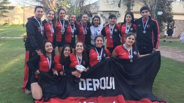 PRUEBA. La Sub 15 rojinegra tuvo un finde de alta exigencia..