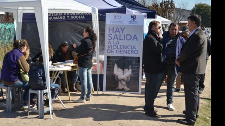 Participaron diferentes áreas para acercar las prestaciones a los vecinos..