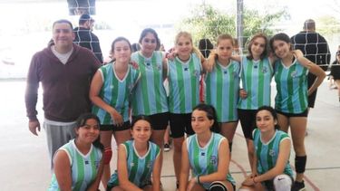 PROTAGONISTA. Uno de los equipos femeninos de Capilla Racing..