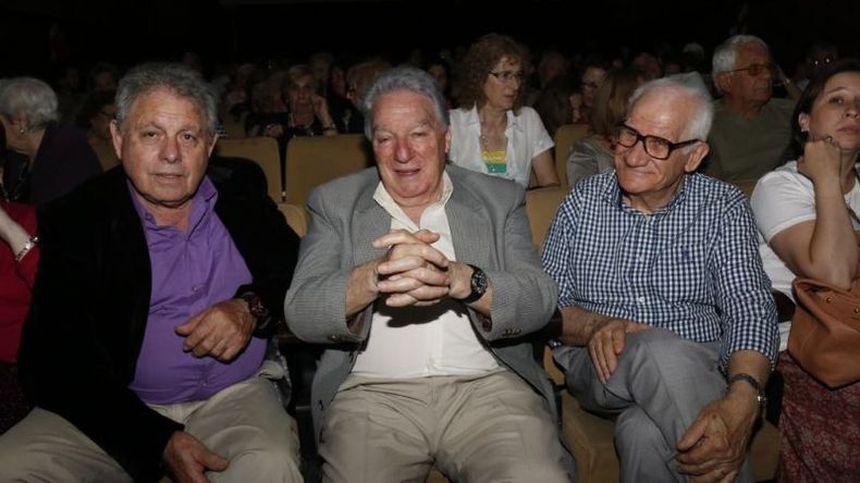 Daniel Deluca, Tito Ramos y Homero Vitale..