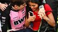 Franco Colapinto celebra junto a Maia Reficco su mejor clasificación en la F1. Franco Colapinto celebra junto a Maia Reficco su mejor clasificación en la F1.