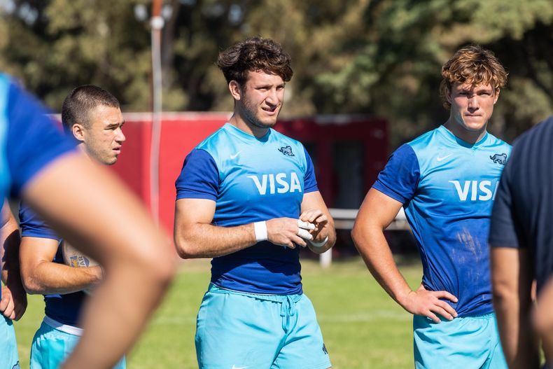 Tomás Di Biase (izquierda) y Benjamín Elizalde (derecha), los representantes de Deportiva en Los Pumitas.