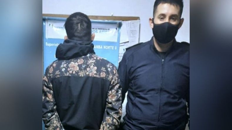 El sujeto tiene 19 años y cumplía una condena por robo calificado. .
