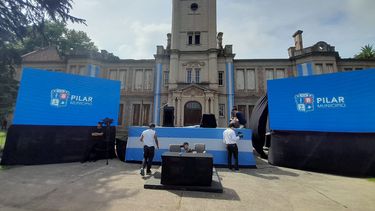 Preparativos para la asunción de Achával.&nbsp;