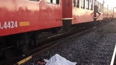 FATAL. Tras el impacto, la víctima falleció en el acto.