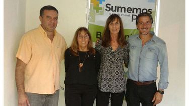 CURSO. El equipo capacitó a 30 docentes anotados..
