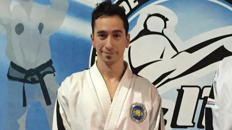 PATRONE. Estaba al frente de su gimnasio de Del Viso.&nbsp;