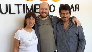 NACHO EN PLAZA. El trompetista pasó ayer por Materia Prima..