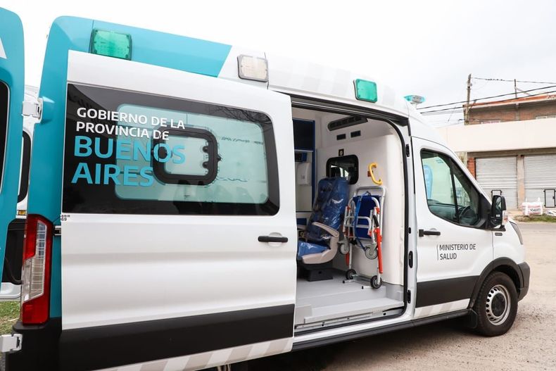 &nbsp;EMERGENCIAS. La nueva ambulancia que se sumó a la flota local.