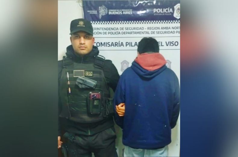El detenido tiene 26 años y fue aprehendido en el barrio Pinazo.