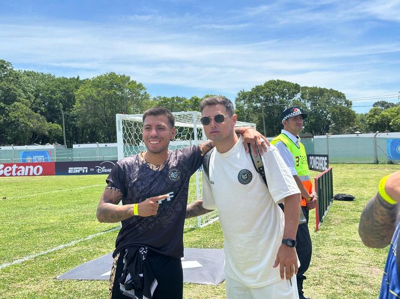 Mauro Zárate fue una de las figuras de la primera jornada.