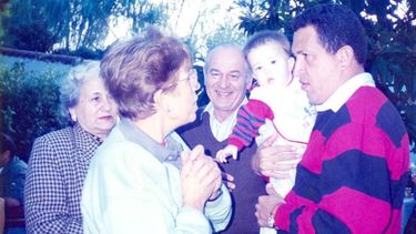 Hugo Chávez, la visita del bolivariano