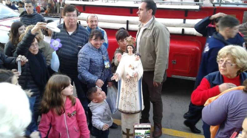 La imagen de la Virgen vuelve a salir a las calles..