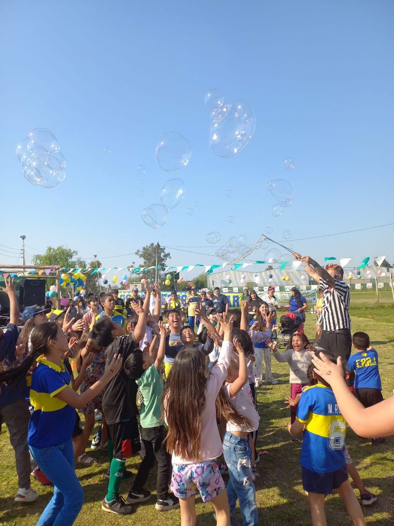 Unos 200 chicos participaron de la celebración.