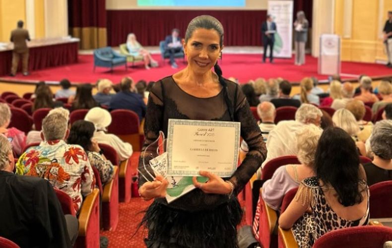 Gabriela Berrios fue reconocida en San Remo.
