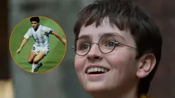 Maradona en la nueva serie de Harry Potter: la magia que no necesitó varita Maradona en la nueva serie de Harry Potter: la magia que no necesitó varita