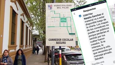 CHAT. La insólita respuesta del COM a la madre de un alumno. Los corredores seguros generan dudas de los padres..
