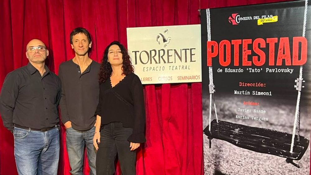 Potestad cuenta con la dirección general de Martín Simeoni y las actuaciones de Javier Naame y Karina Vergara.