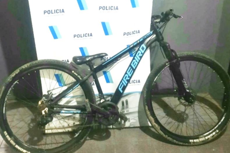 La bicicleta recuperada está valuada en más de medio millón de pesos.&nbsp;