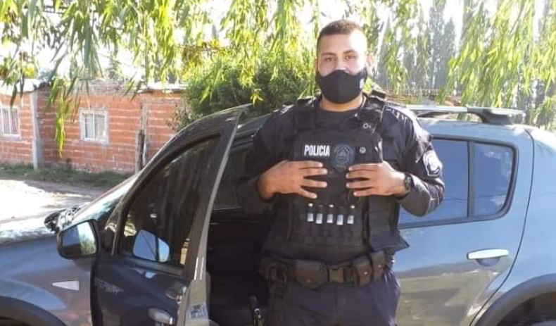VÍCTIMA. Osvaldo Canteros tenía 25 años y trabajaba en la policía motorizada.
