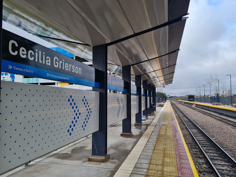GRIERSON. La estación llevará el nombre de la primera médica argentina. &nbsp;
