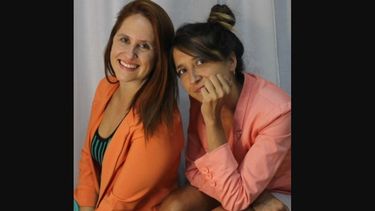 AMIGAS. Vanesa Caldara y Macarena Aguirre inician un nuevo proyecto..
