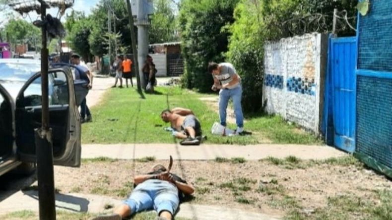 Los tres hombres que participaron del asalto fueron detenidos esta mañana en Tigre. .