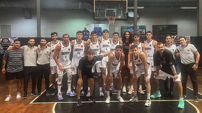 LLEGA BIEN. Derqui viene de ganar su tercer partido en fila..
