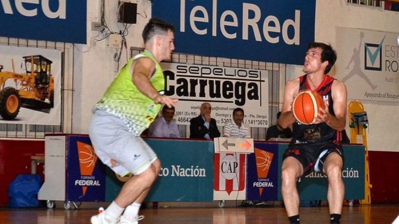 15 PUNTOS. Thomas Lynn fue el máximo anotador del Rancho en Chivilcoy..