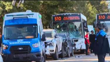 El accidente se produjo esta mañana e involucró a cuatro vehículos.&nbsp;