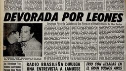 HORROR. La cobertura de Crónica en su edición del 26 de mayo de 1971. HORROR. La cobertura de Crónica en su edición del 26 de mayo de 1971.
