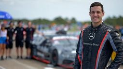 Diego Azar avanzó 12 lugares con el Mercedes Benz.