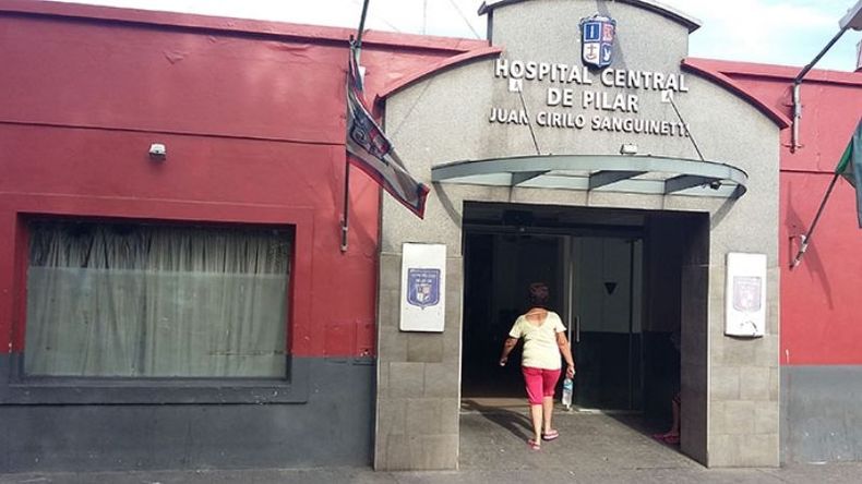 TRÁGICO. El bebé llegó sin vida al hospital. .